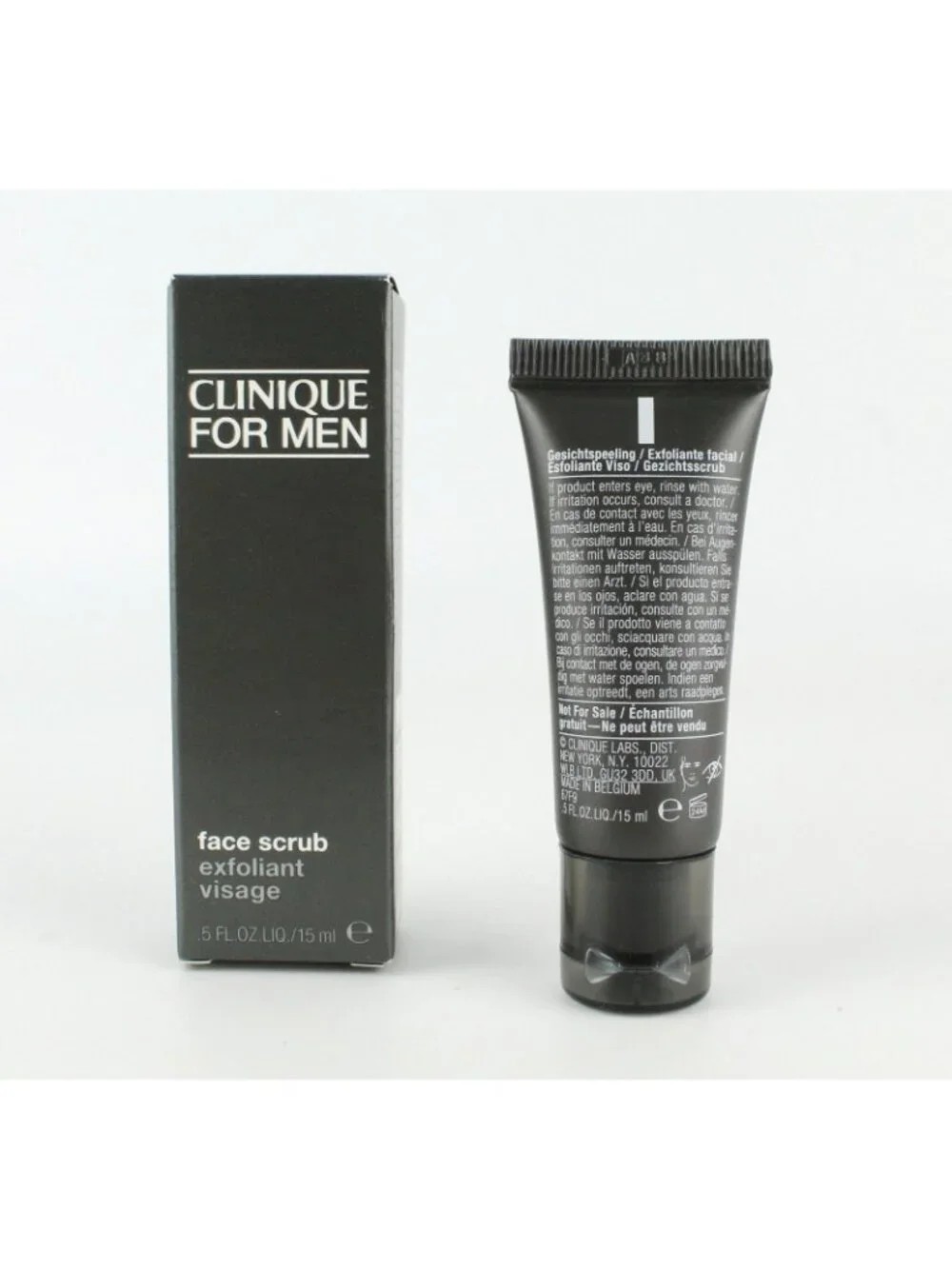 Clinique for Men Face Scrub Exfoliant Visage, 0.5 oz/ 15 ml